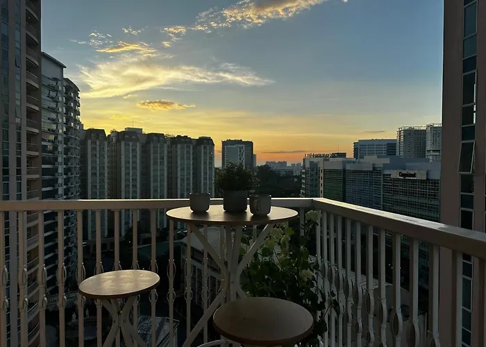 Apartamento Premium 1br Modern Filipino At Bgc W Balcony